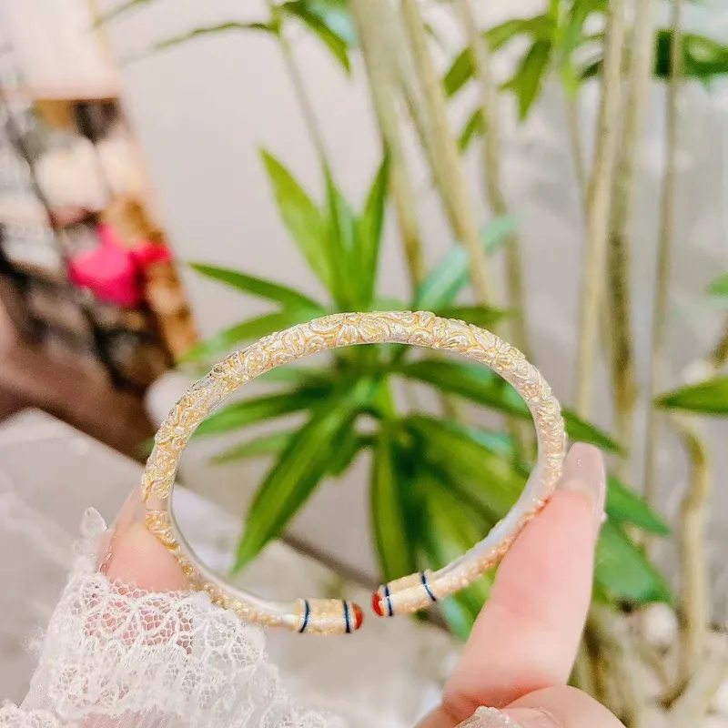 NSAOT 999 Fine Silver Bangles Women's-6