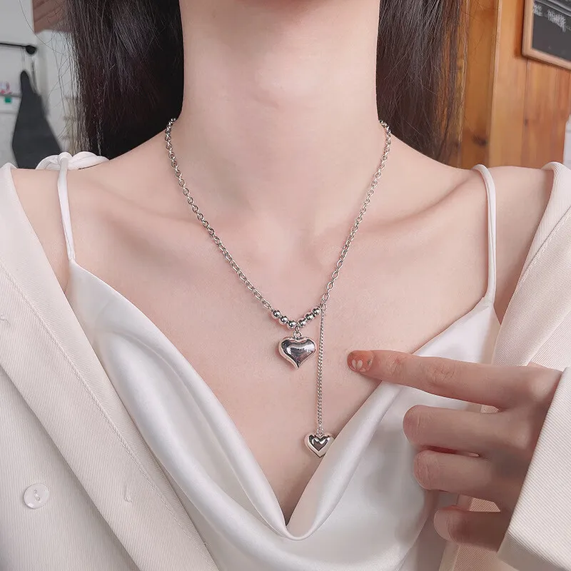 NSAOT 990 Silver Necklaces Women's-4