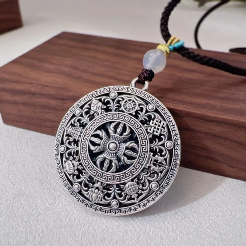 NSAOT 999 Fine Silver Pendants Unisex-4