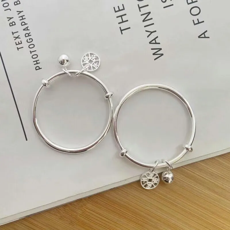 NSAOT 999 Fine Silver Bangles Kids'-1