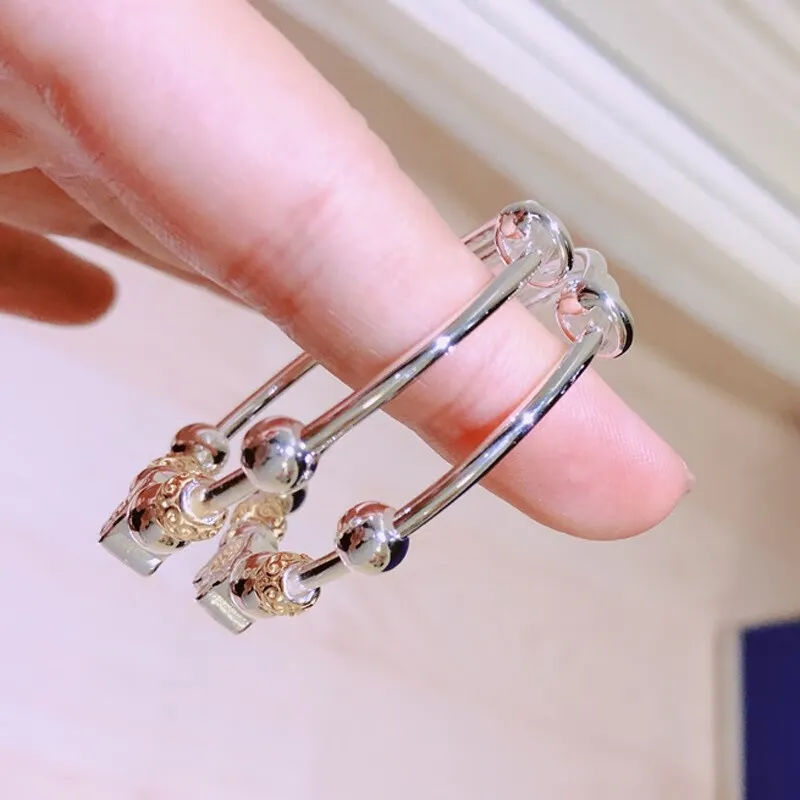 NSAOT 999 Fine Silver Bangles Kids'-6