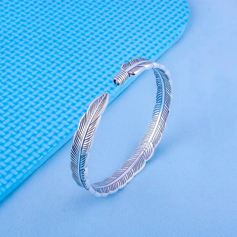 NSAOT 999 Fine Silver Bangles Unisex-4