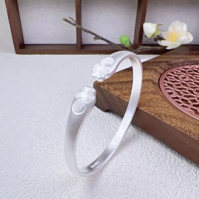 NSAOT 999 Fine Silver Bangles Women's-3