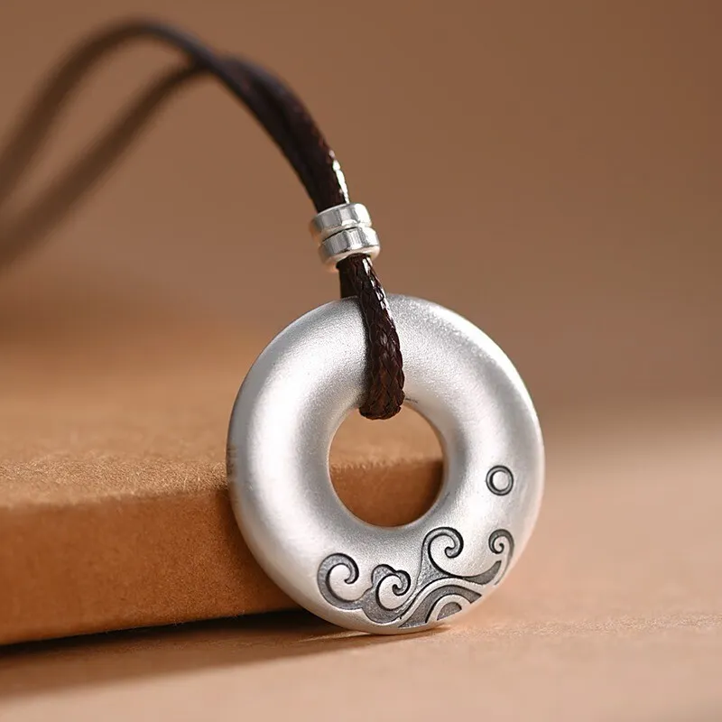 NSAOT 999 Fine Silver Pendants Unisex-2