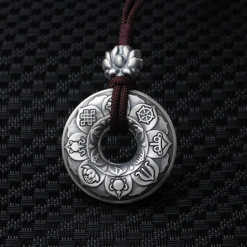 NSAOT 999 Fine Silver Pendants Unisex-2