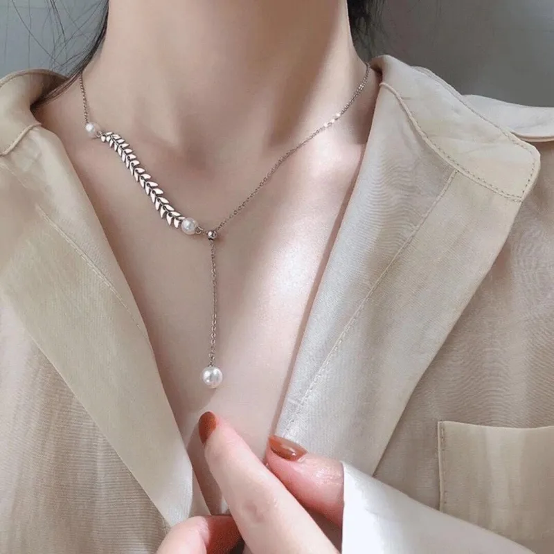 NSAOT 990 Silver Necklaces Women's-2