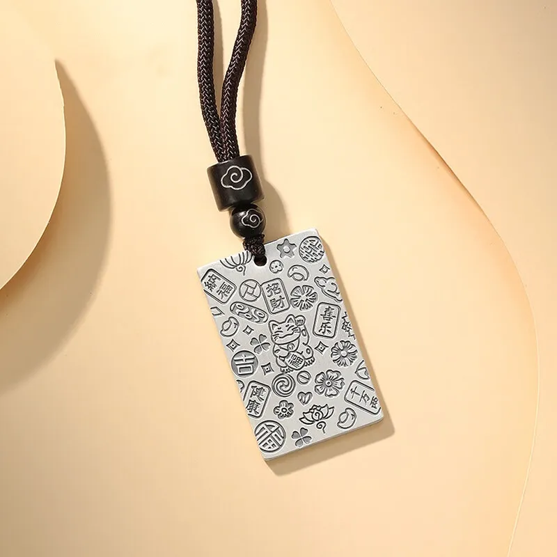 NSAOT 999 Fine Silver Pendants Unisex-6