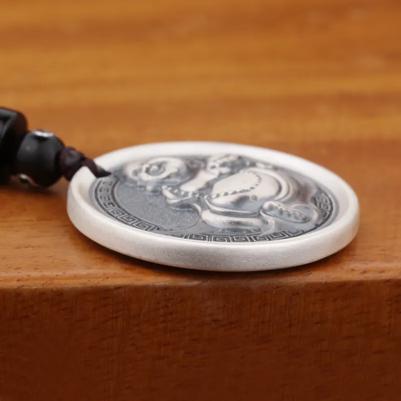 NSAOT 999 Fine Silver Pendants Unisex-4