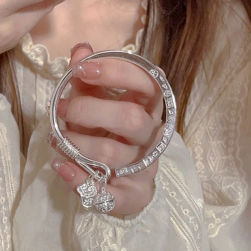 NSAOT 999 Fine Silver Bangles Women's-1