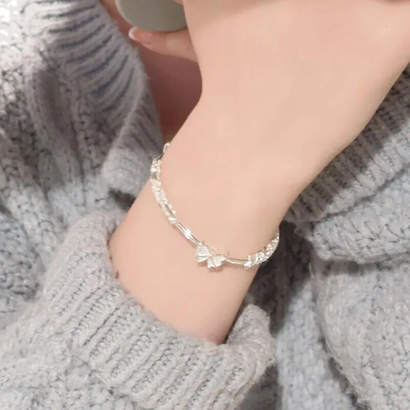 NSAOT 999 Fine Silver Bangles Women's-5