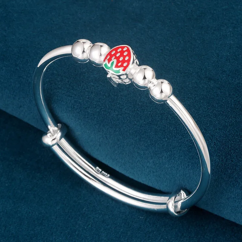 NSAOT 999 Fine Silver Bangles Kids'-3