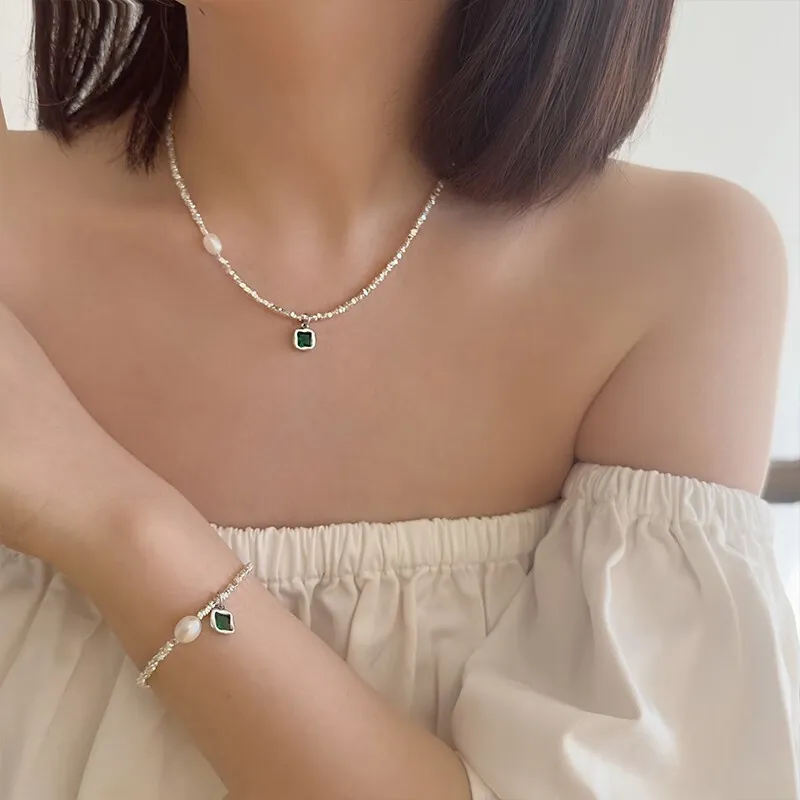NSAOT 990 Silver Necklaces Women's-4