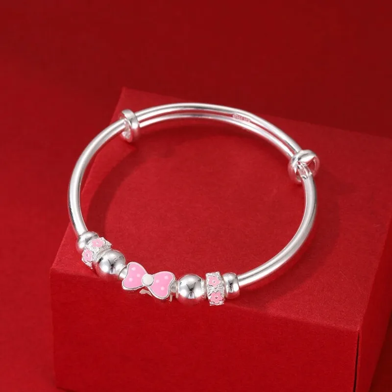 NSAOT 999 Fine Silver Bangles Kids'-2