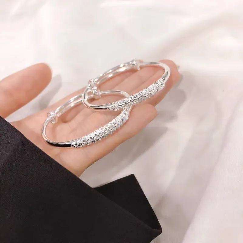 NSAOT 999 Fine Silver Bangles Kids'-6