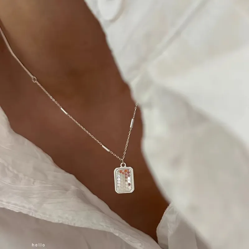 NSAOT 990 Silver Necklaces Women's-6