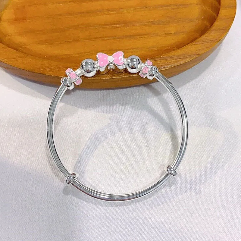 NSAOT 999 Fine Silver Bangles Kids'-6