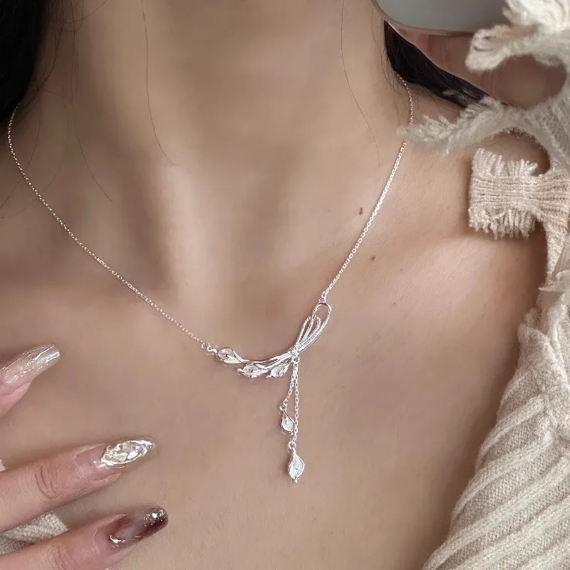 NSAOT 990 Silver Necklaces Women's-5