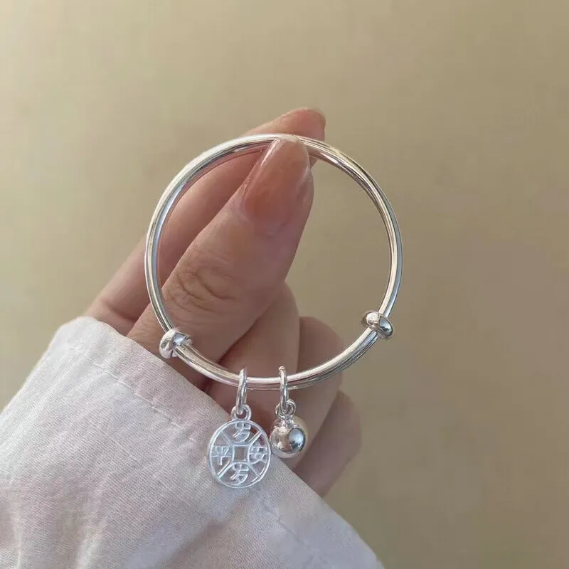 NSAOT 999 Fine Silver Bangles Kids'-6