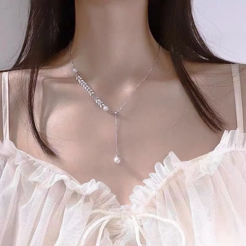 NSAOT 990 Silver Necklaces Women's-3