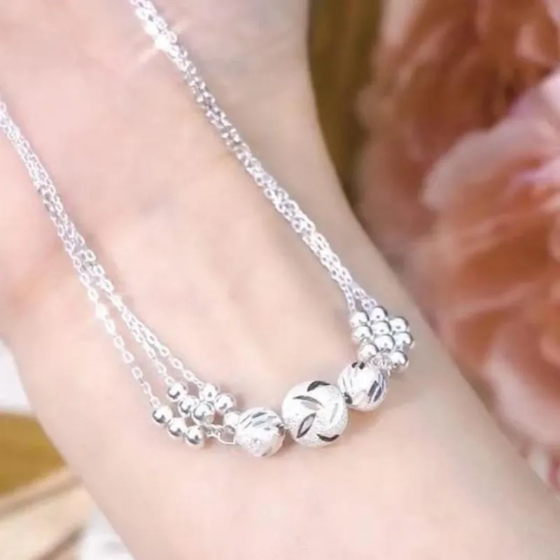 NSAOT 990 Silver Necklaces Women's-1