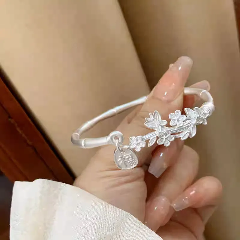 NSAOT 999 Fine Silver Bangles Women's-4