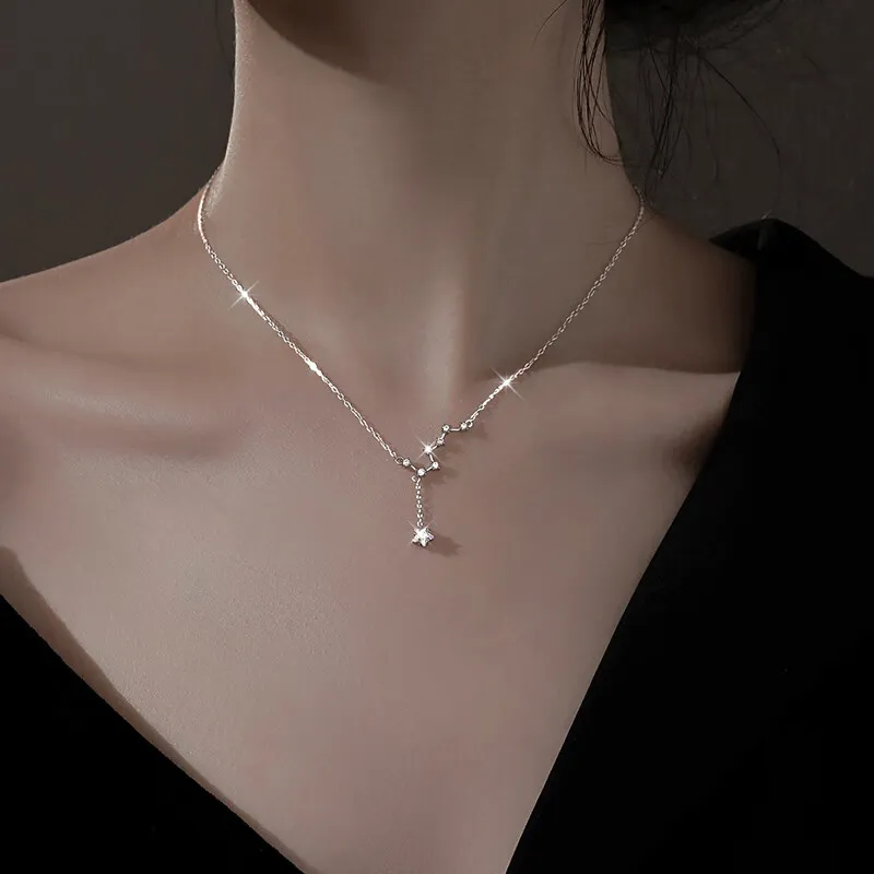 NSAOT 990 Silver Necklaces Women's-2