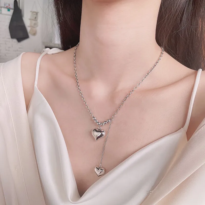 NSAOT 990 Silver Necklaces Women's-5