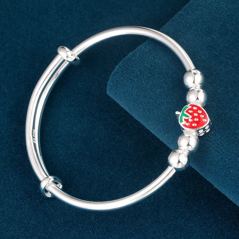 NSAOT 999 Fine Silver Bangles Kids'-4