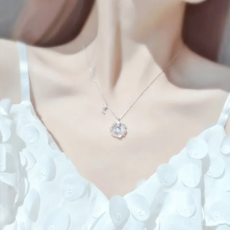 NSAOT 990 Silver Necklaces Women's-6