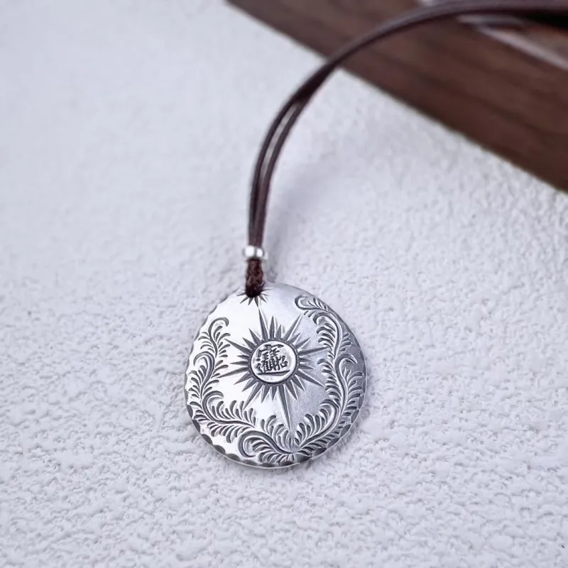 NSAOT 999 Fine Silver Pendants Unisex-1