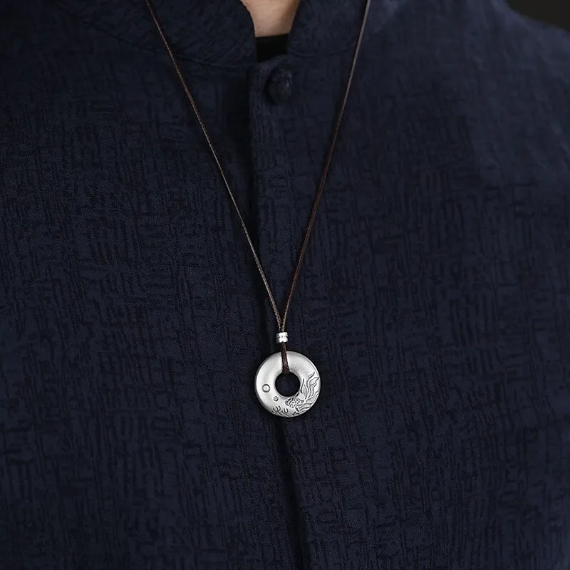 NSAOT 999 Fine Silver Pendants Unisex-5