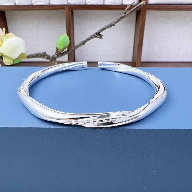 NSAOT 999 Fine Silver Bangles Women's-2