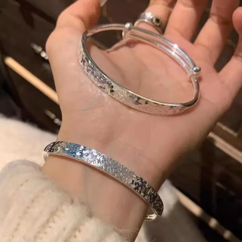 NSAOT 999 Fine Silver Bangles Women's-5