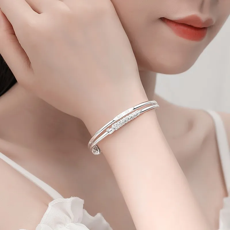 NSAOT 999 Fine Silver Bangles Women's-3