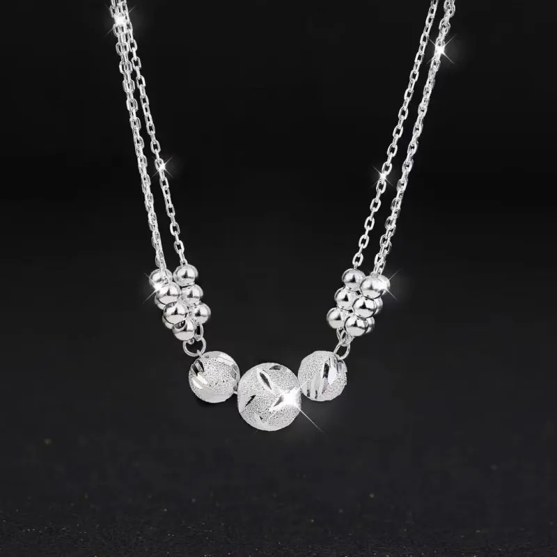 NSAOT 990 Silver Necklaces Women's-3