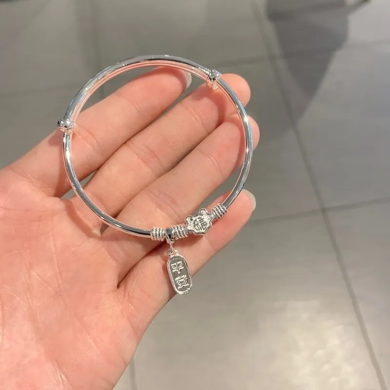 NSAOT 999 Fine Silver Bangles Women's-5