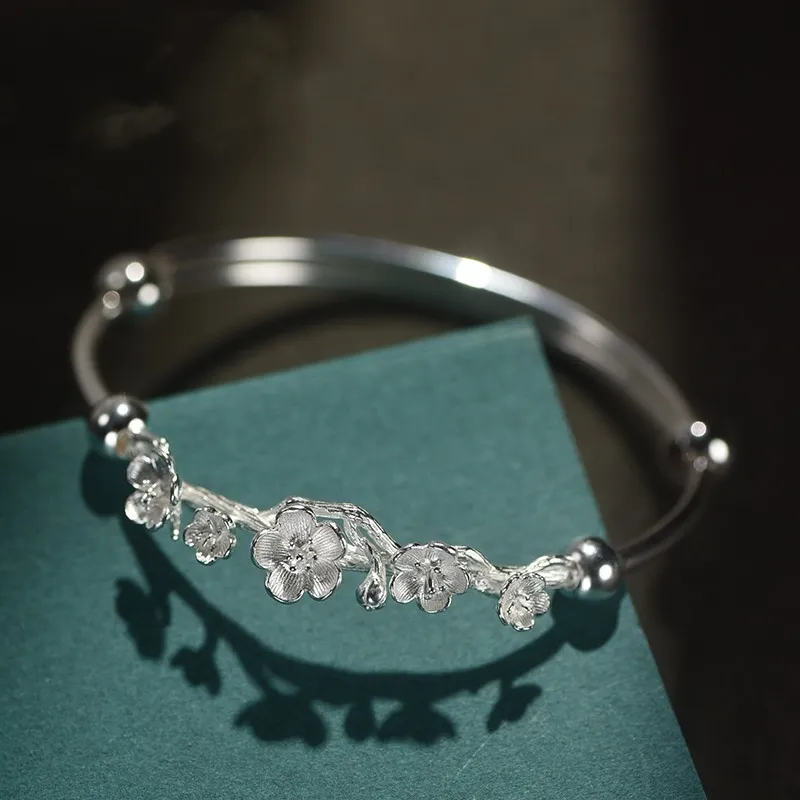NSAOT 999 Fine Silver Bangles Women's-3