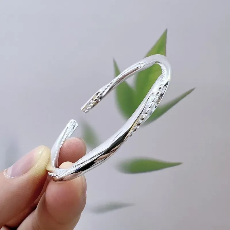NSAOT 999 Fine Silver Bangles Women's-4