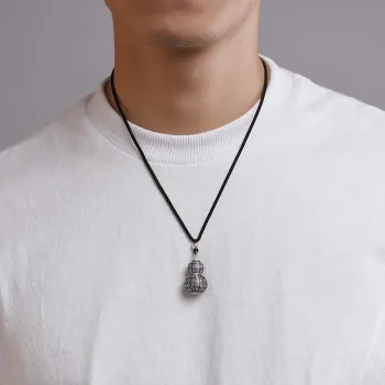 NSAOT 999 Fine Silver Foot Silver Pendants Unisex