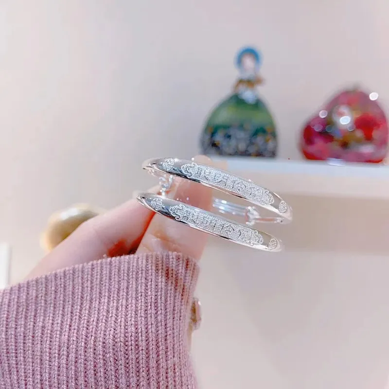 NSAOT 999 Fine Silver Bangles Kids'-1