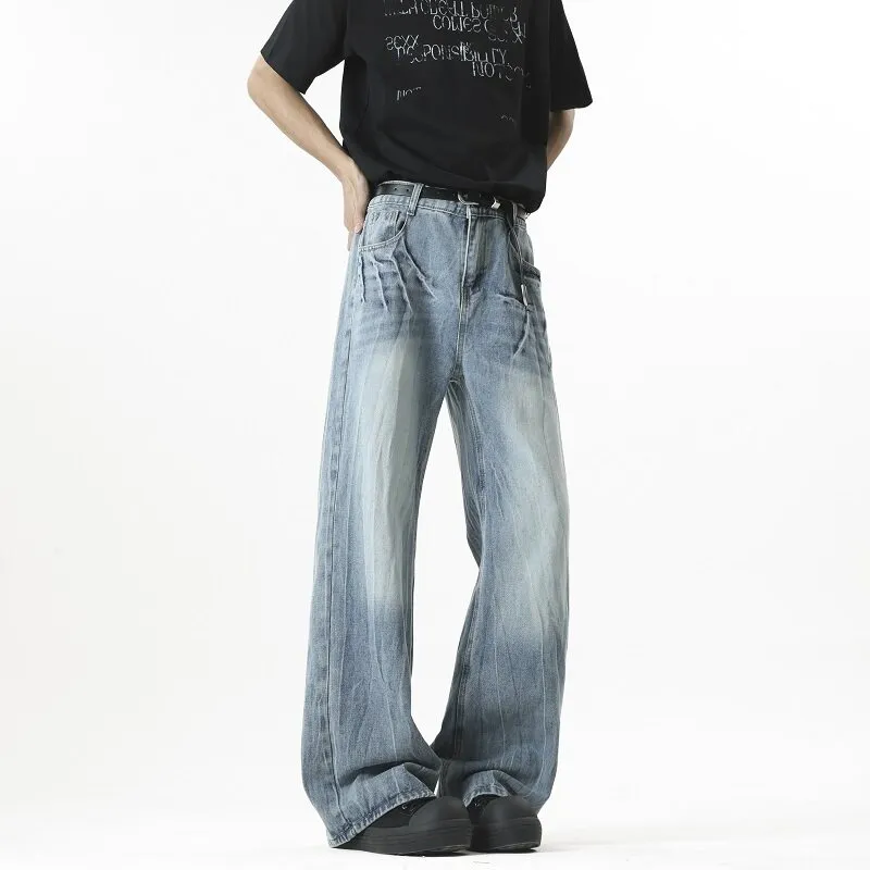 WOOG2005 Jeans Unisex Blue-2