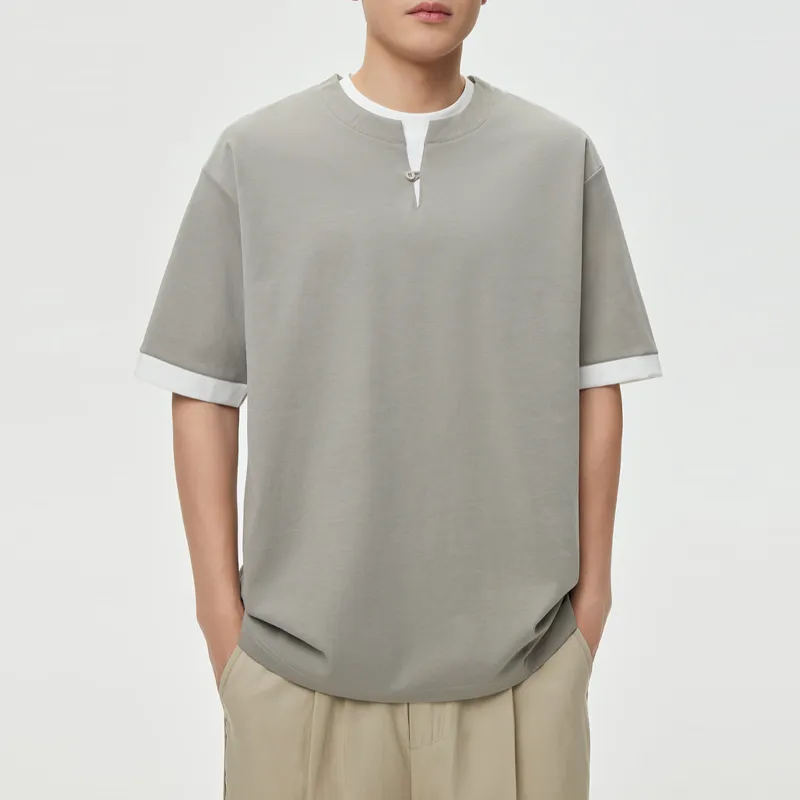 WOOG2005 T Shirts Unisex Light Gray-2