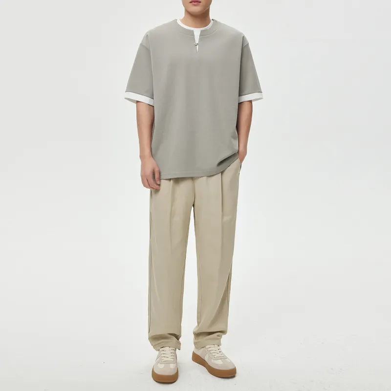 WOOG2005 T Shirts Unisex Light Gray-3