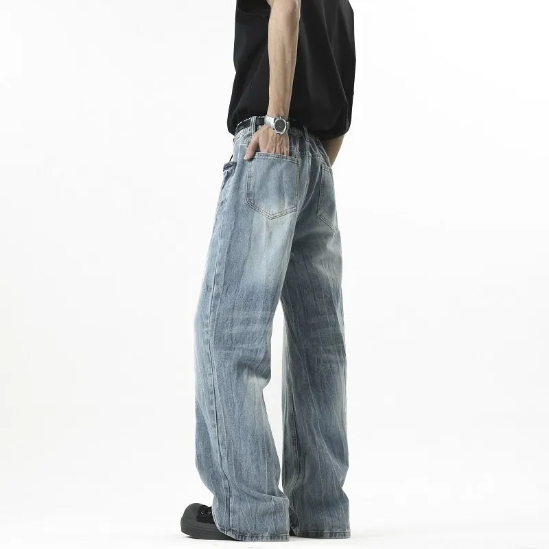 WOOG2005 Jeans Unisex Blue-3