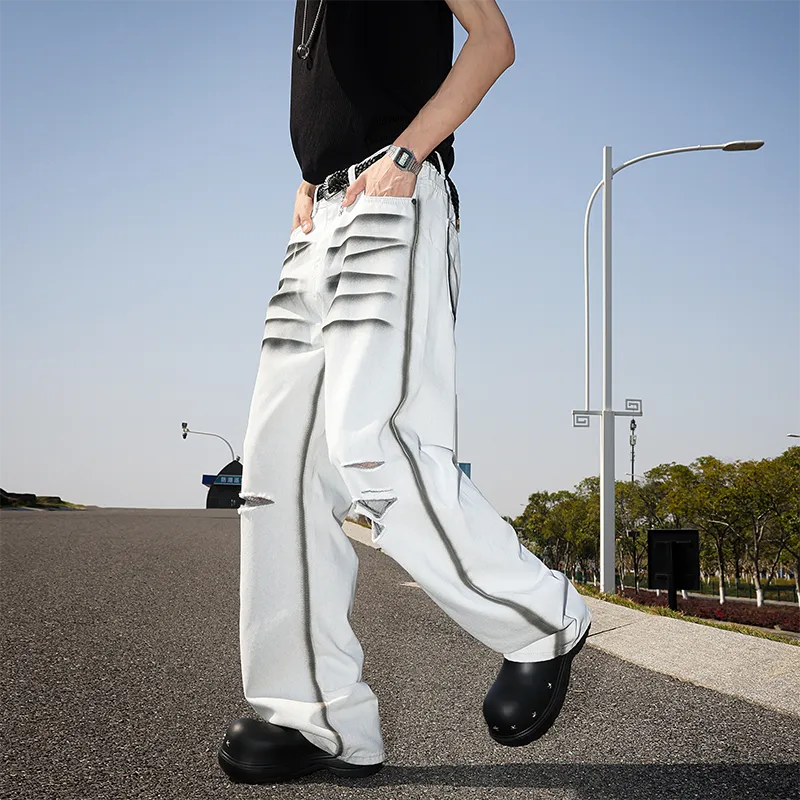 WOOG2005 Jeans Unisex White-4