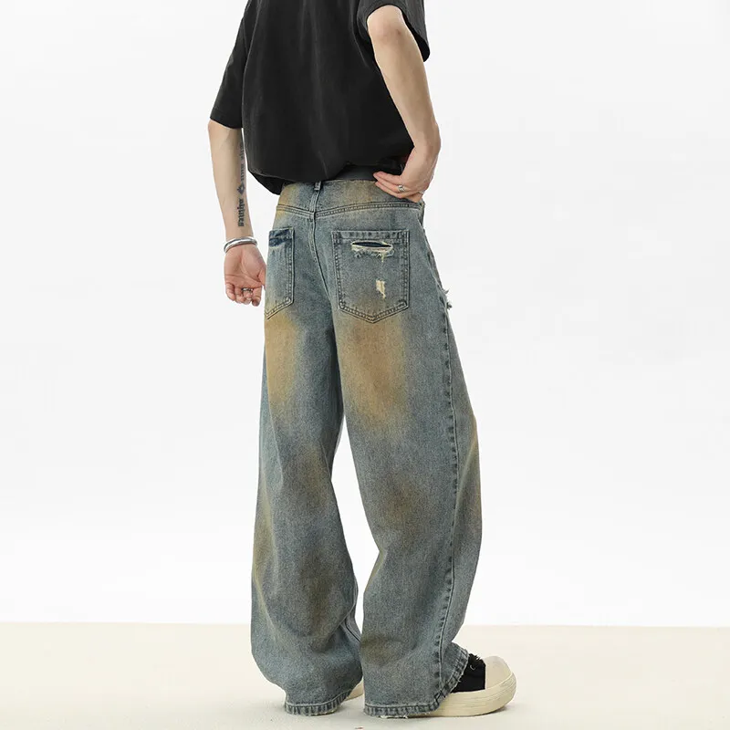 WOOG2005 Jeans Unisex Wasteland Blue-4