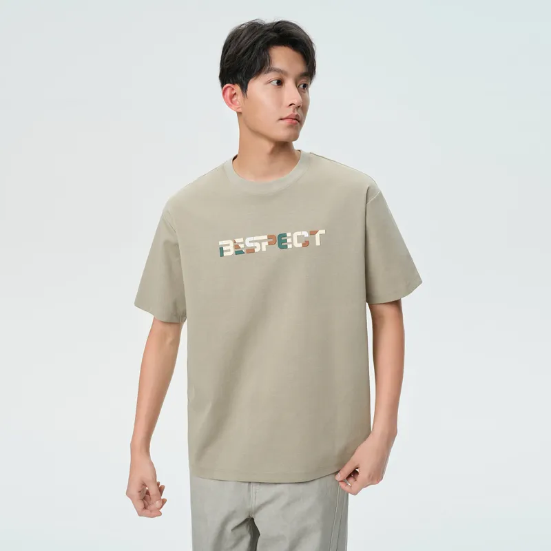 WOOG2005 T Shirts Unisex Khaki-3