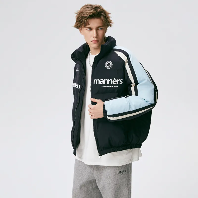 BEEHIVES Puffer Jackets Unisex-12