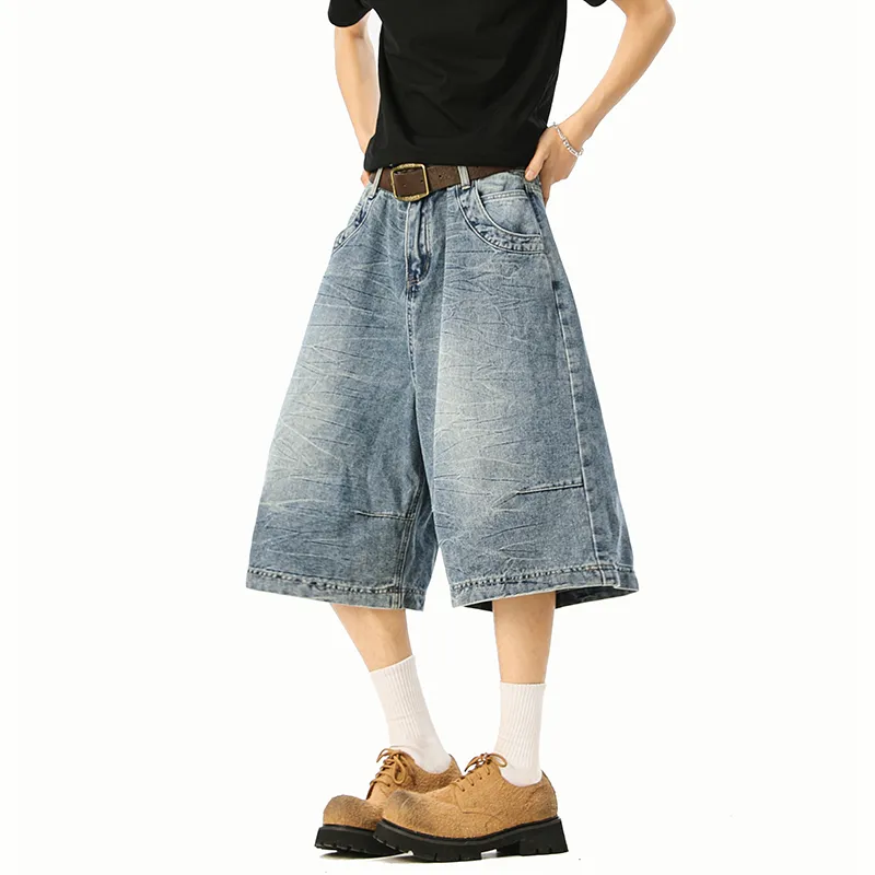 BEEHIVES Denim Shorts Unisex-2