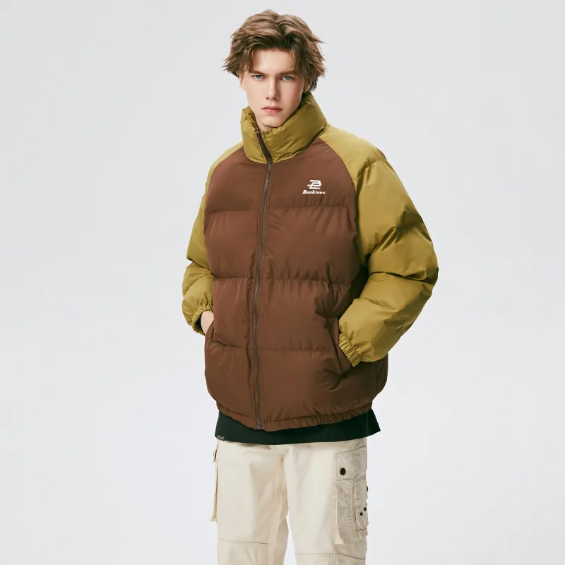 BEEHIVES Puffer Jackets Unisex-11